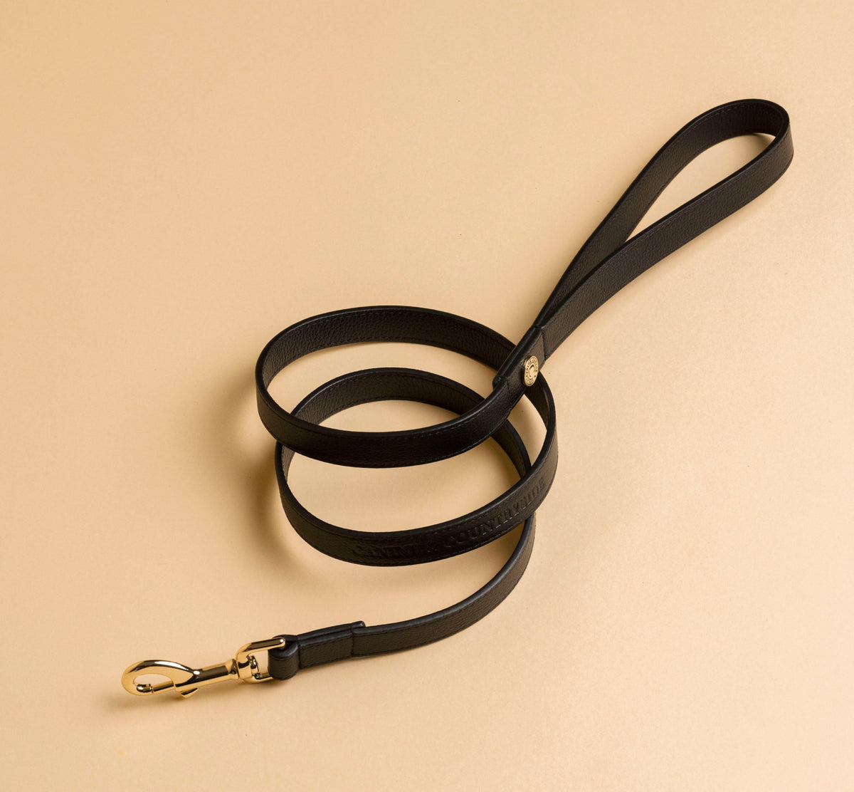 Leather Lead - Black